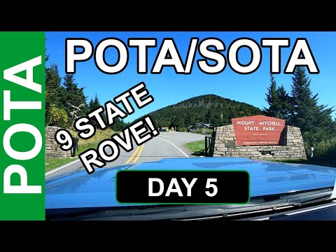 9 Day POTA/SOTA Rove - Day 5