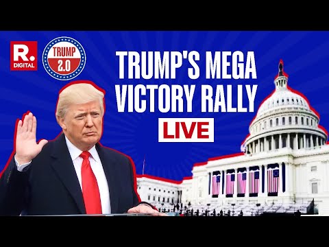 LIVE: Donald Trump Holds Mega Victory Rally In Washington DC Ahead of Inauguration