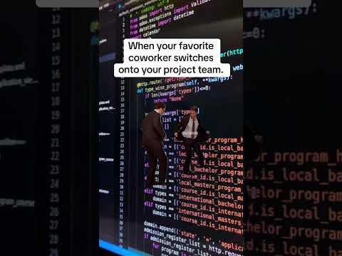The joy of coding with your favorite teammate!