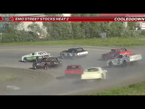 www.cooleddown.tv LIVE LOOK IN Race for the Fallen Day 1 from Emo Speedway on July 1st 2022 - dirt track racing video image