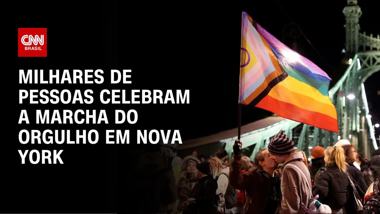 Nova York celebra a Marcha do Orgulho | AGORA CNN