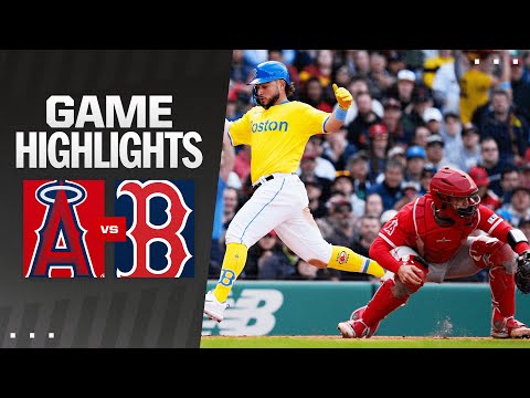 Red Sox vs. Angels Game Highlights (4/13/24) | MLB Highlights video clip