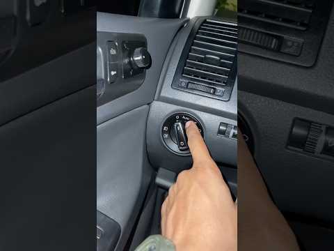 Acendimento do Farol Automático no Polo, Chave de Farol #acendimento #auto #polo #volkswagen