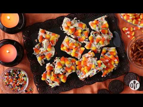 How to Make Candy Corn Bark | Halloween Recipes | Allrecipes.com