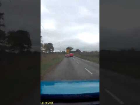 Erratic Van Driver Overtaking Forcing a Car to Brake #DashCam #Shorts #Driving