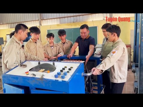 Đào tạo nghề gắn với nhu cầu tuyển dụng