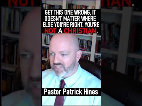 Get This One Wrong...You're Not A Christian - Pastor Patrick Hines Podcast #shorts #christianshorts