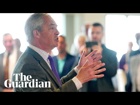 Nigel Farage makes campaign speech at Reform UK event – watch live