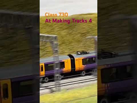 Class 730 at Making Tracks 4 (26/8/24) #modelrailway #wmr #class730 #chester #mt4 #shorts