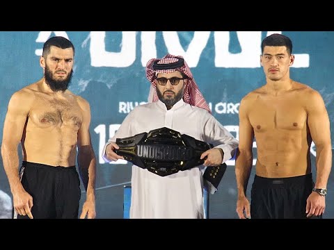 Artur Beterbiev vs Dmitry Bivol 2 / Shakur Stevenson vs Padley • Live weigh ins