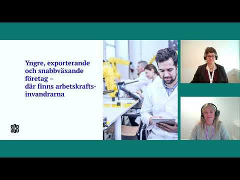 Work in Sweden – Kompetensgap och arbetskraftsinvandring - ny statistik och prognos från SCB