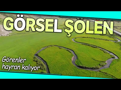 Sarı ve Yeşil Renklerin Arasından Süzülen Menderes Görsel Şölen Sunuyor