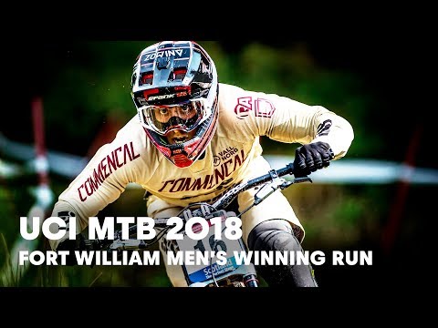 Who won the men’s downhill final at Fort William? | UCI MTB 2018 - UCblfuW_4rakIf2h6aqANefA