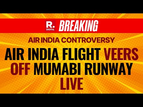 BREAKING: Air India Flight Veers off Runway in Mumbai Airport, Escapes Terrible Accident | Mumbai