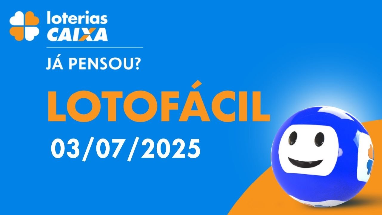 Resultado da Lotofácil   Concurso nº 3433   03072025