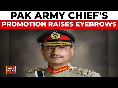 Pakistan Army Chief Promoted To Field Marshal Despite Operation Sindoor Failure | India Today News