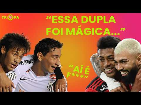 NEYMAR/GANSO, GABIGOL/BH... AS MAIORES DUPLAS DO FUTEBOL BRASILEIRO DOS ÚLTIMOS TEMPOS | TROPA GE TV