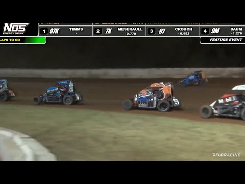 HIGHLIGHTS: USAC NOS Energy Drink National Midgets | Red Dirt Raceway | 7/12/2022 - dirt track racing video image