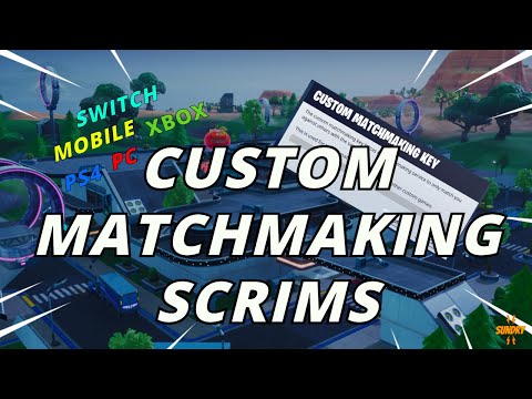 🔴 (Na-East) Custom Matchmaking Scrims | Xbox PS4 PC | Fortnite Live Stream
