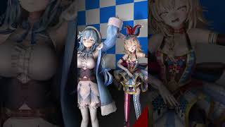 【WAM】獅白ボタンでドロンコチキンレース【Messy】#shorts #hololive #Messy