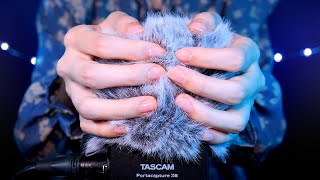 ASMR ふわふわマイクを触る🎤💭 風防 / ウィンドスクリーン / 囁き声