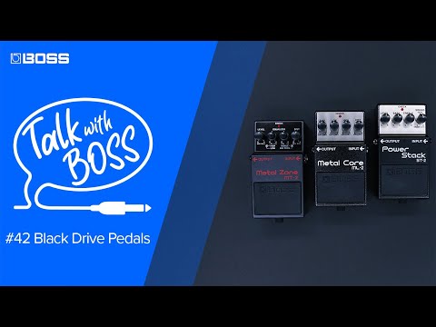 Talk with BOSS - #42 Black Drive Pedals (Archive)