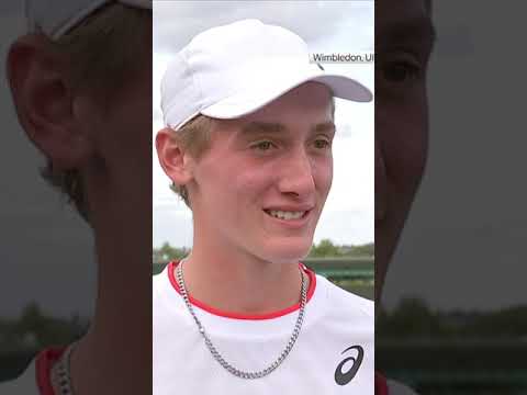 Wimbledon boys' champion: 'It's pretty special'