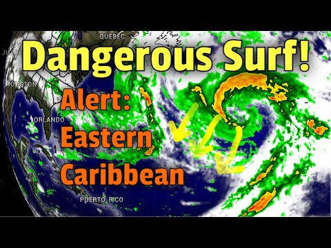 Large Storm System Bring Dangerous Surf!