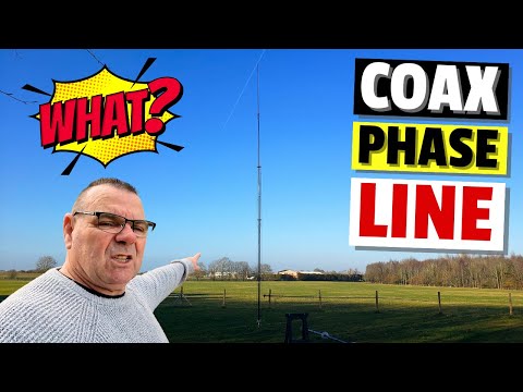 What is a Coax Phasing Line?