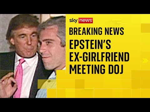Epstein's ex-girlfriend Ghislaine Maxwell is meeting with US justice department, NBC reports