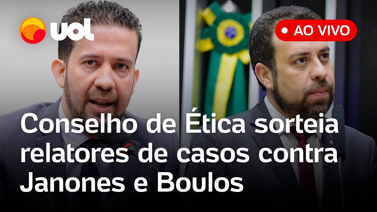Conselho de Ética sorteia relatores de casos contra os deputados Janones e Boulos assista ao vivo