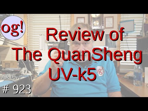 Review of the QuanSheng UV-k5 (#923)
