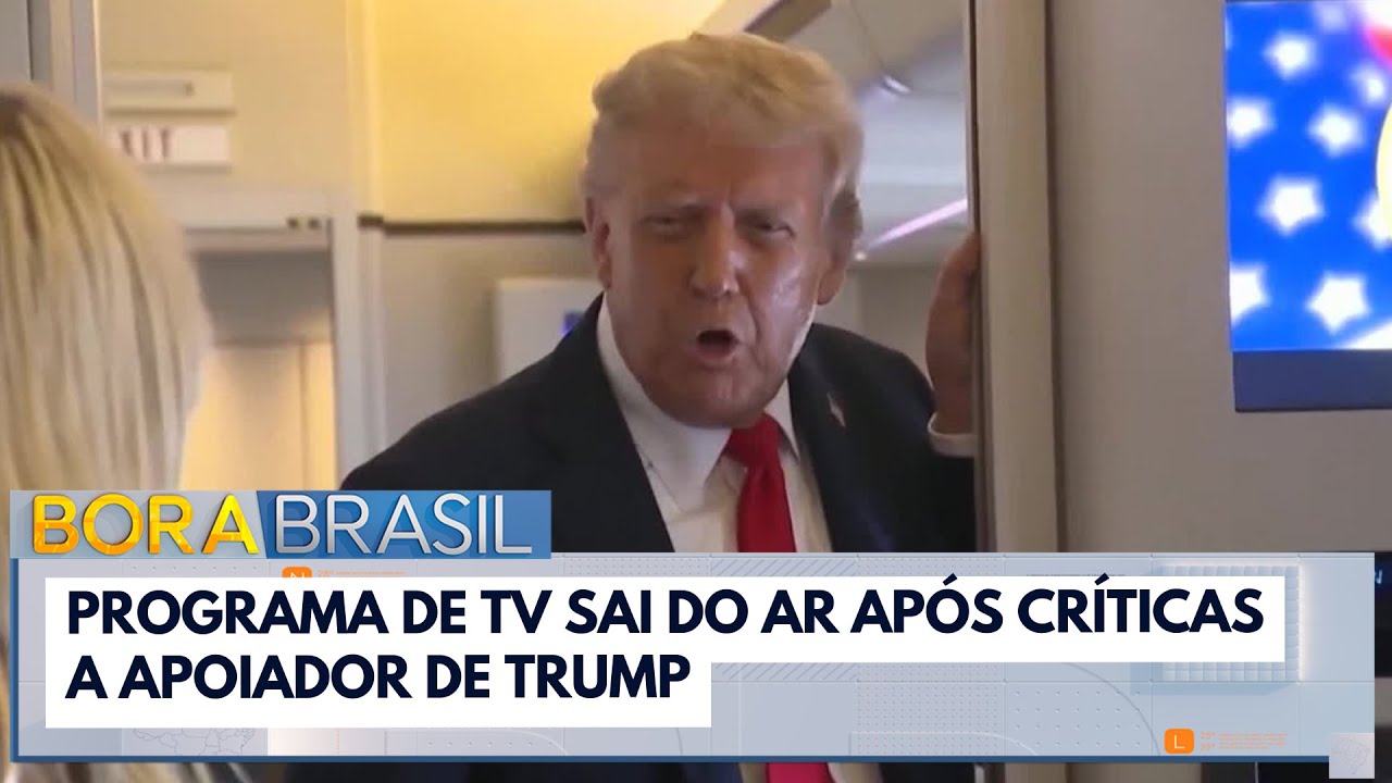 Programa de TV sai do ar após críticas a apoiador de Trump