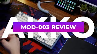 Vido-Test : Akko Mod 003 Review and Typing Test (Fully Modded)