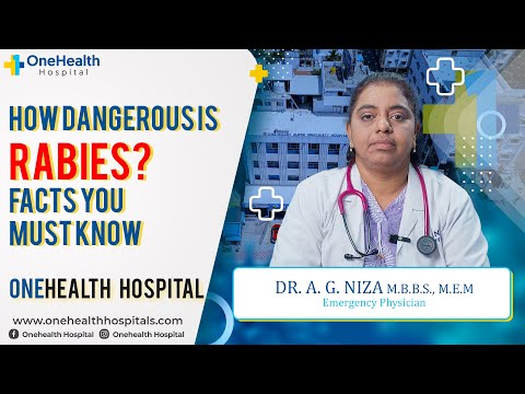 Dog Bite & Rabies Treatment Explained | Dr. A.G. Niza, Emergency Physician | OneHealth Hospital