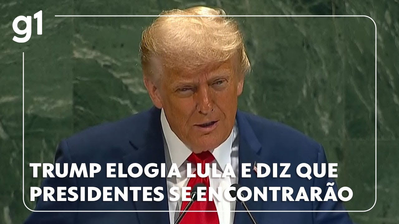 Trump elogia Lula diz que teve ótima química com ele e anuncia que presidentes vão se encontrar