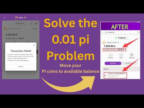 "Insufficient Funds" Pi Error – How to Fix the 0.01 Pi Fee Issue