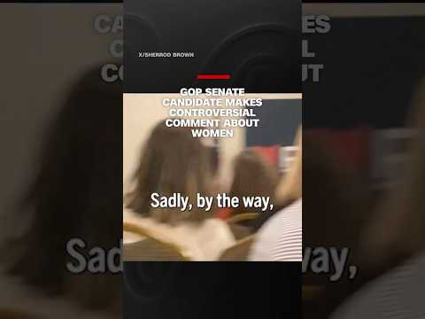 GOP Senate candidate makes controversial comment about women