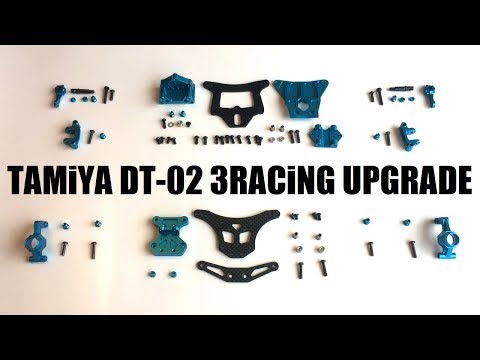 Tamiya DT-02 MS project #7: 3Racing Aluminium/Graphite Upgrades for the Tamiya DT-02 2WD 1/10 Buggy! - UCHcR-O2hVrKGKRYvN1KUjOg