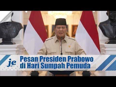 Pesan Dari Presiden Prabowo di Peringatan Hari Sumpah Pemuda