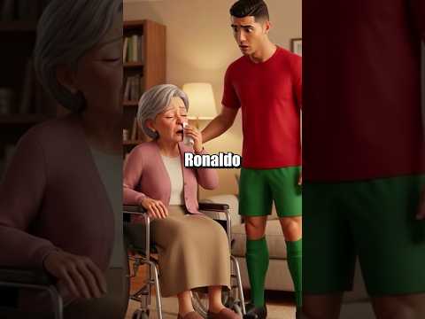 How Cristiano Took Care of His Sick Grandmother ❤️👵