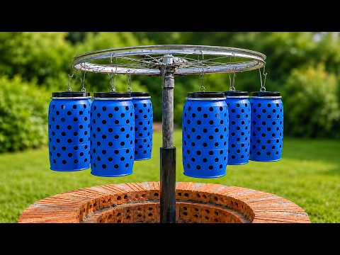 Why didn't I know about this sooner? FREE Recycling Idea from empty barrel