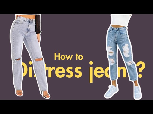 How To Cut Ripped Jeans For A Stylish Look - To Get Ideas