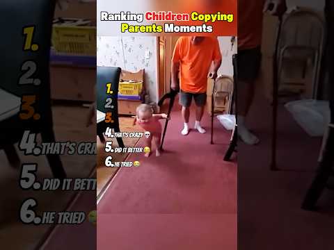 親の真似をする子供たちの面白シーンランキング2025年 サムネイル