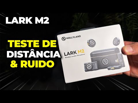 COMPREI o microfone QUERIDINHO dos INFLUENCIADORES! Hollyland LARK M2 - Testei a distância e o RUIDO