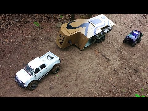 RC ADVENTURES - Offroad Accident, Trailer Rollover - Chevy Duramax & Toyota Hilux - UCxcjVHL-2o3D6Q9esu05a1Q