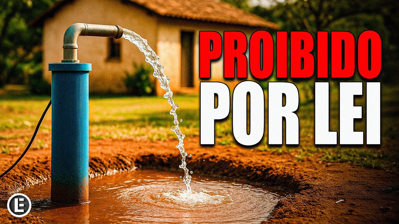 Por que Poço Artesiano é PROIBIDO no Brasil