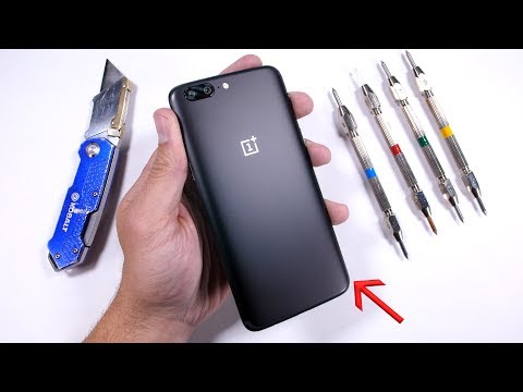 OnePlus 5 Durability Test! Scratch - Burn - BEND Tested - UCWFKCr40YwOZQx8FHU_ZqqQ