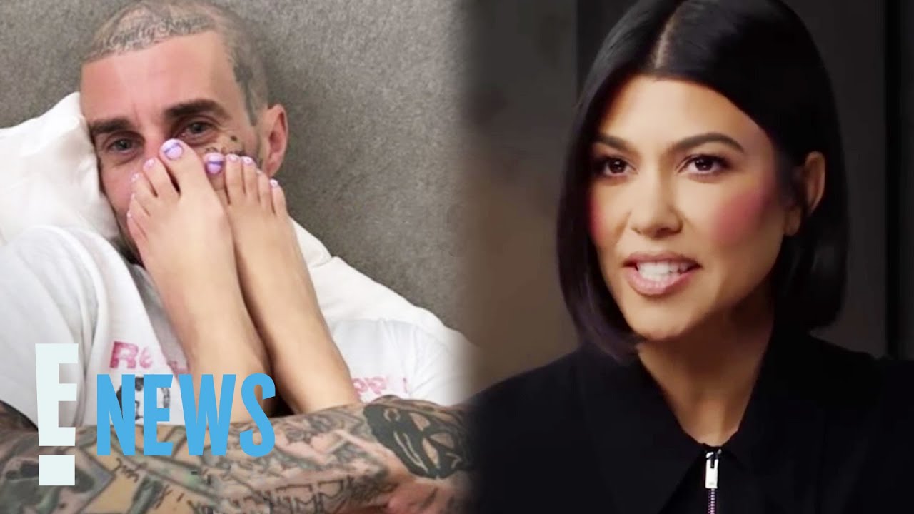 Kourtney Kardashian Sets Record Straight on Travis Barker’s Foot Fetish | E! News
