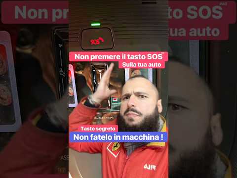 Non premere questo tasto segreto sulla tua auto !
